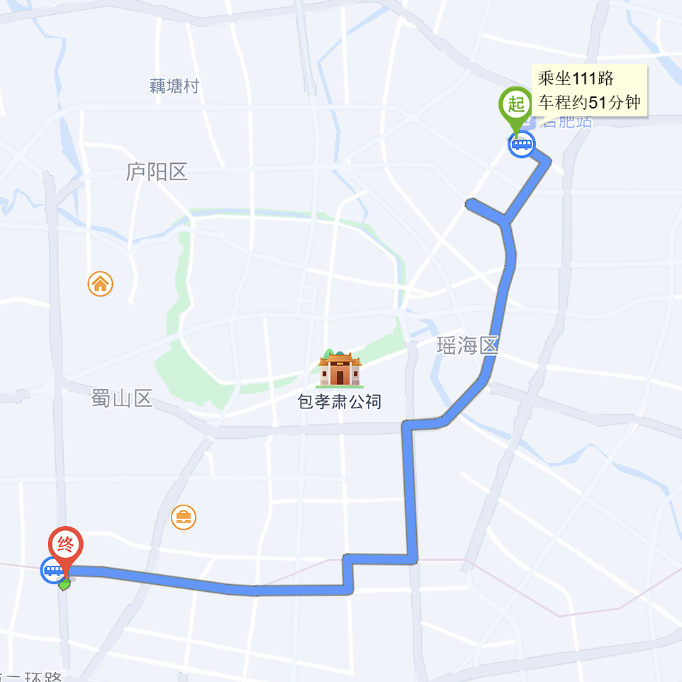 合肥火车站111路